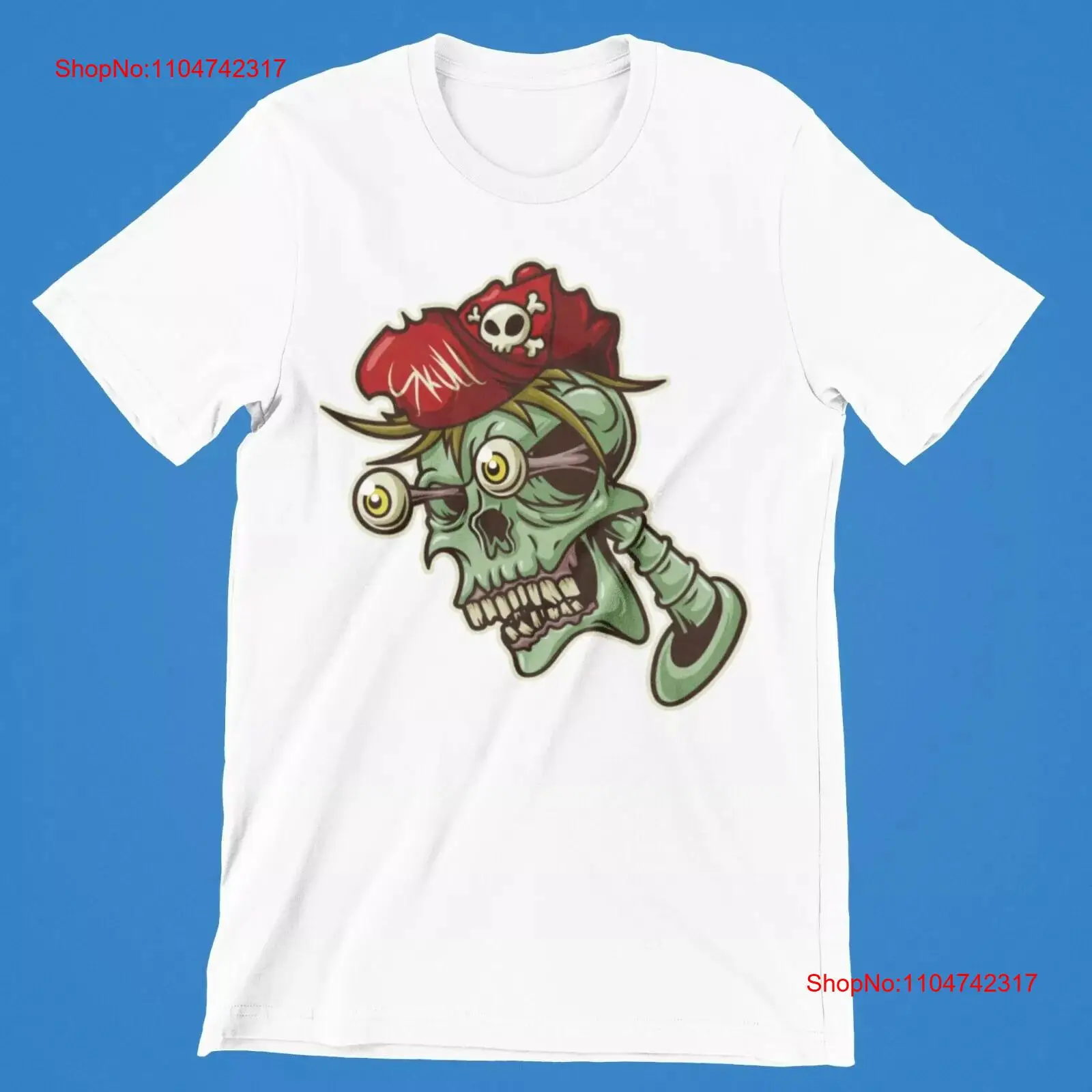 Face Wash Mens - Zombie face Cap T Shirt Retro