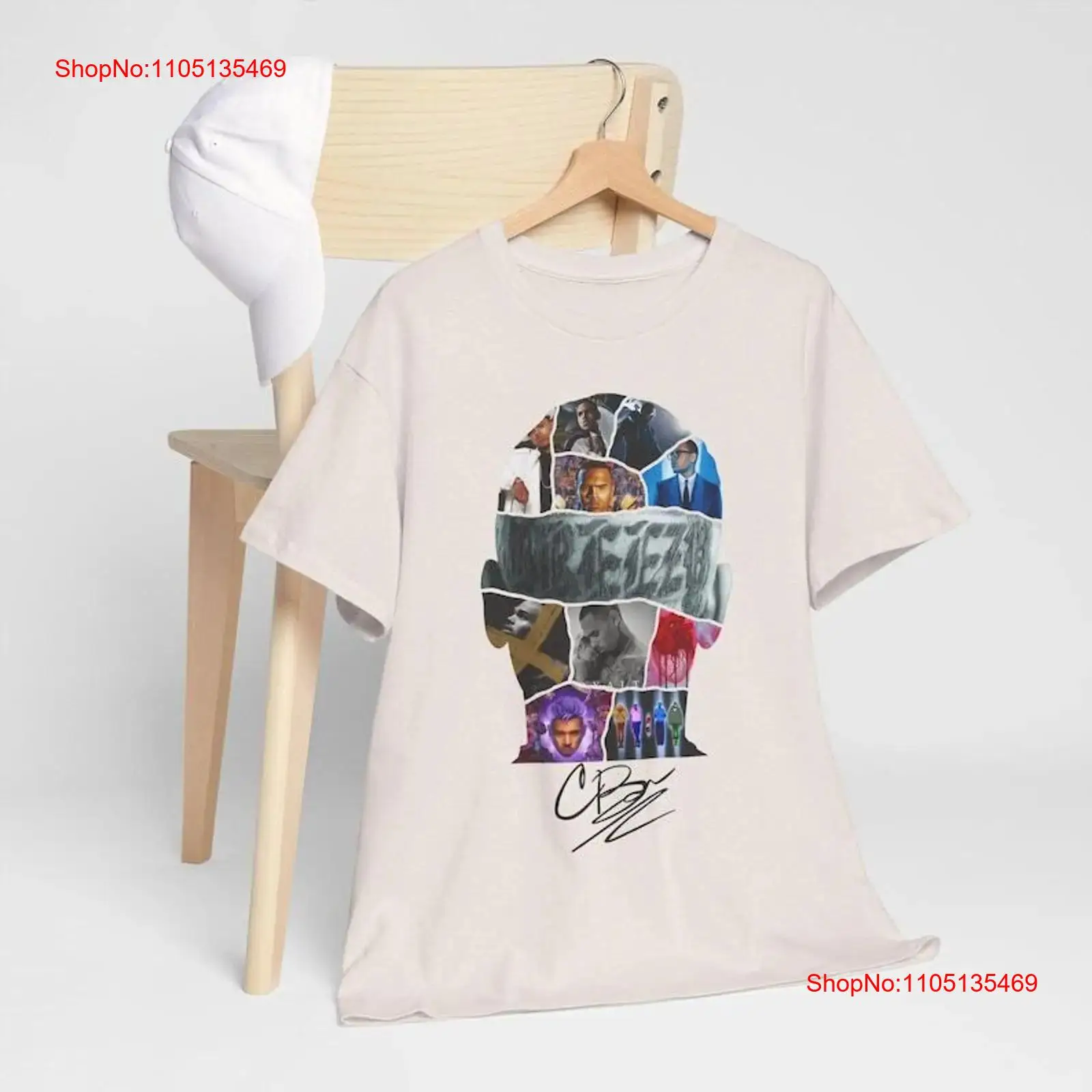 Face Wash Mens - Chris Brown Face T Shirt World