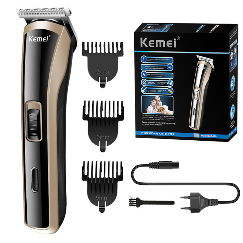 Men'S Grooming Haircut - Kemei 418 Professional Electric Hair Clipper