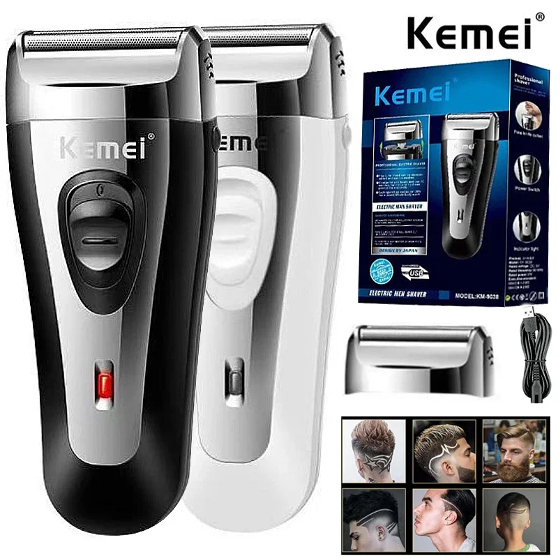 KM-9038 Powerful Rechargeable  - Men'S Face Grooming reseña y precio