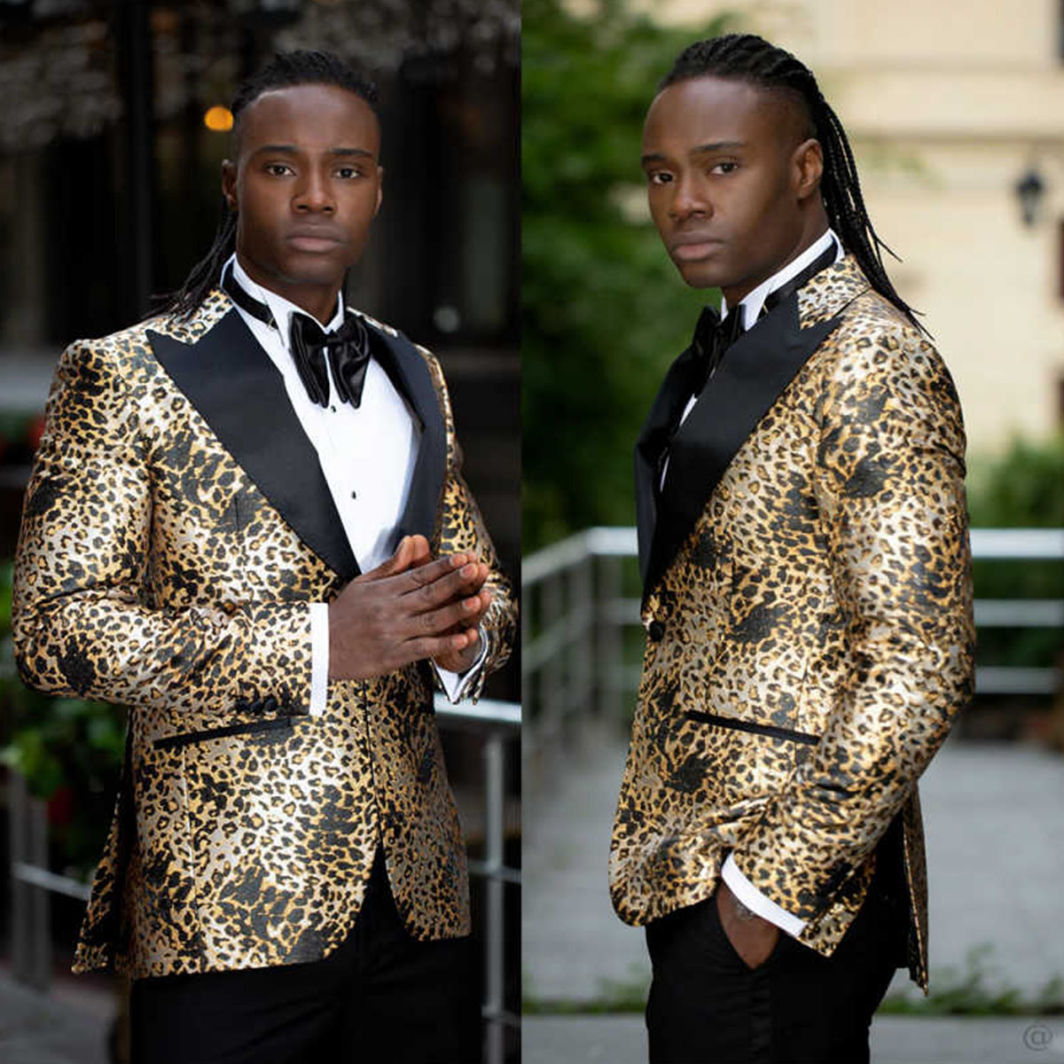 Customized Shiny Metal Embelli - Men Grooming Outfit reseña y precio