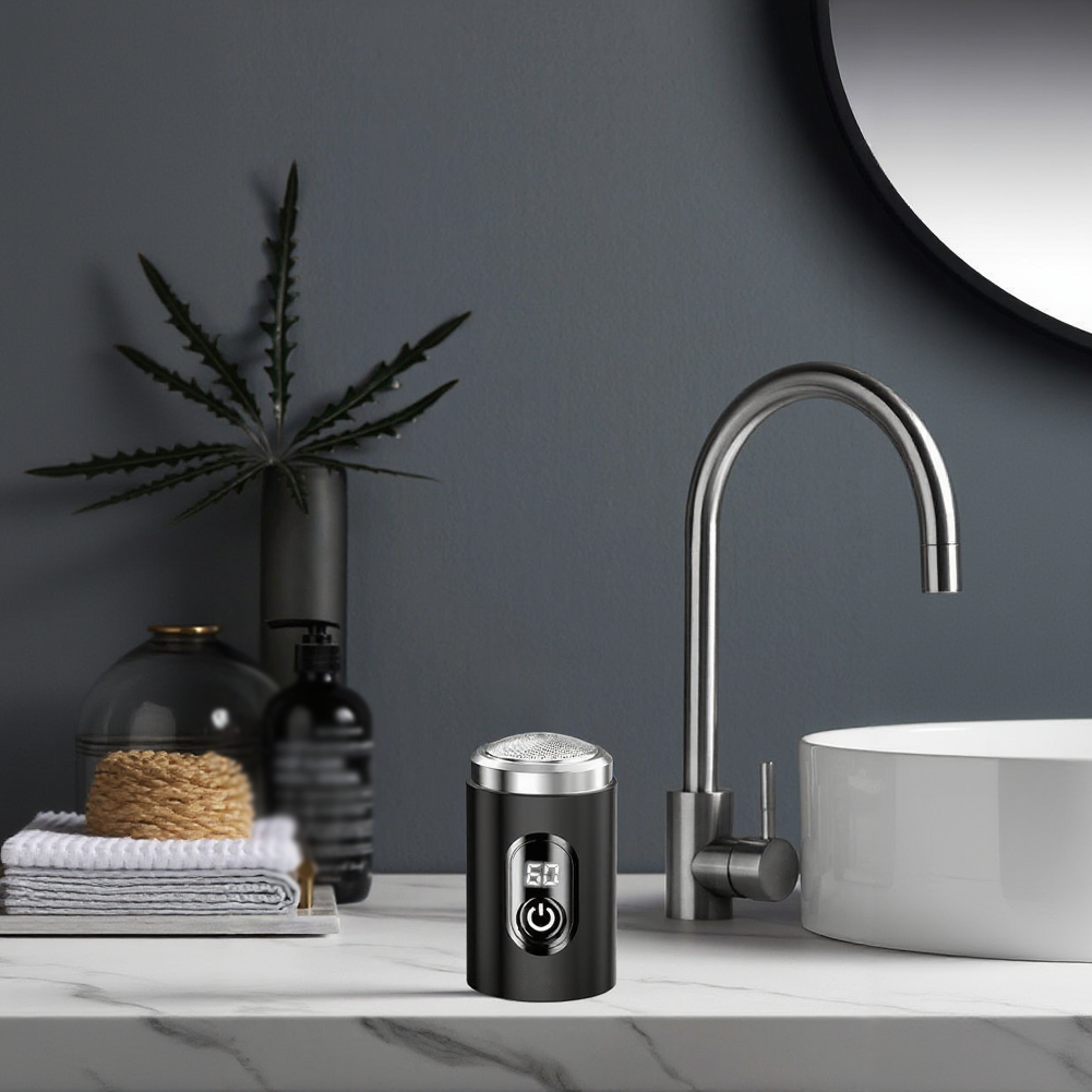 Men Electric Shaver USB Rechar - Men Grooming Home reseña y precio