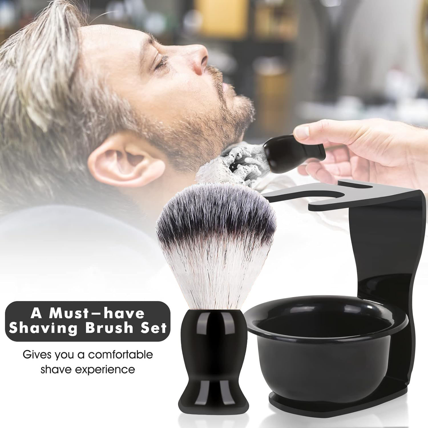 Professional Shaving Kit for M - Men Grooming Home reseña y precio