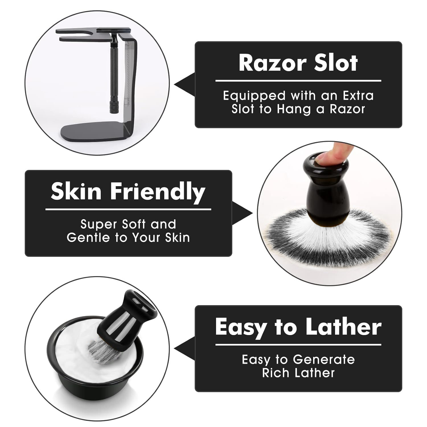 Professional Shaving Kit for M - Men Grooming Home reseña y precio