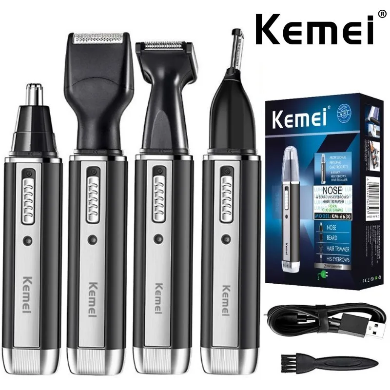 Kemei 4 in 1 trimmer for men E - Men'S Grooming Haircut reseña y precio