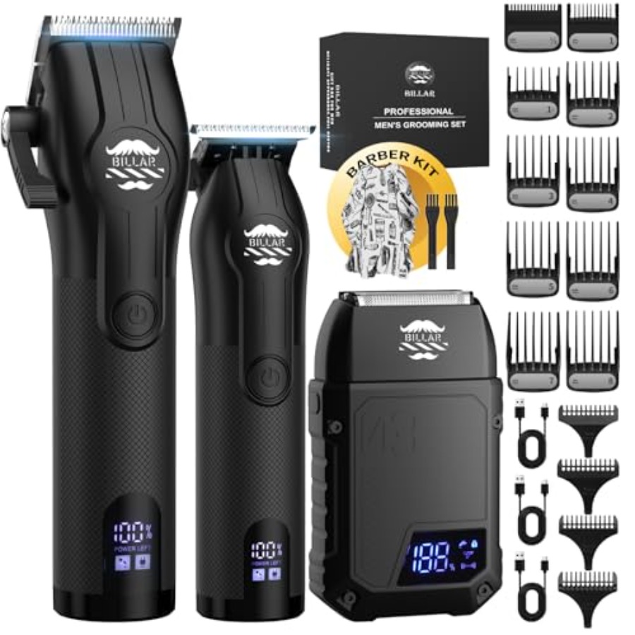 ® Cordless Barber Kit, Profess - Men'S Grooming Haircut reseña y precio