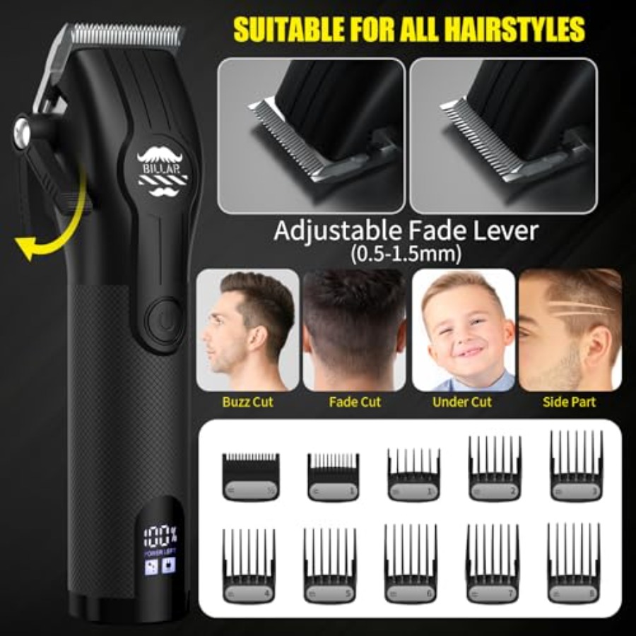 ® Cordless Barber Kit, Profess - Men'S Grooming Haircut reseña y precio