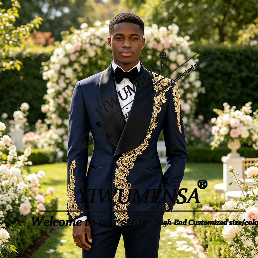 Glitter Rhinestone Beaded Suit - Men Grooming Outfit reseña y precio