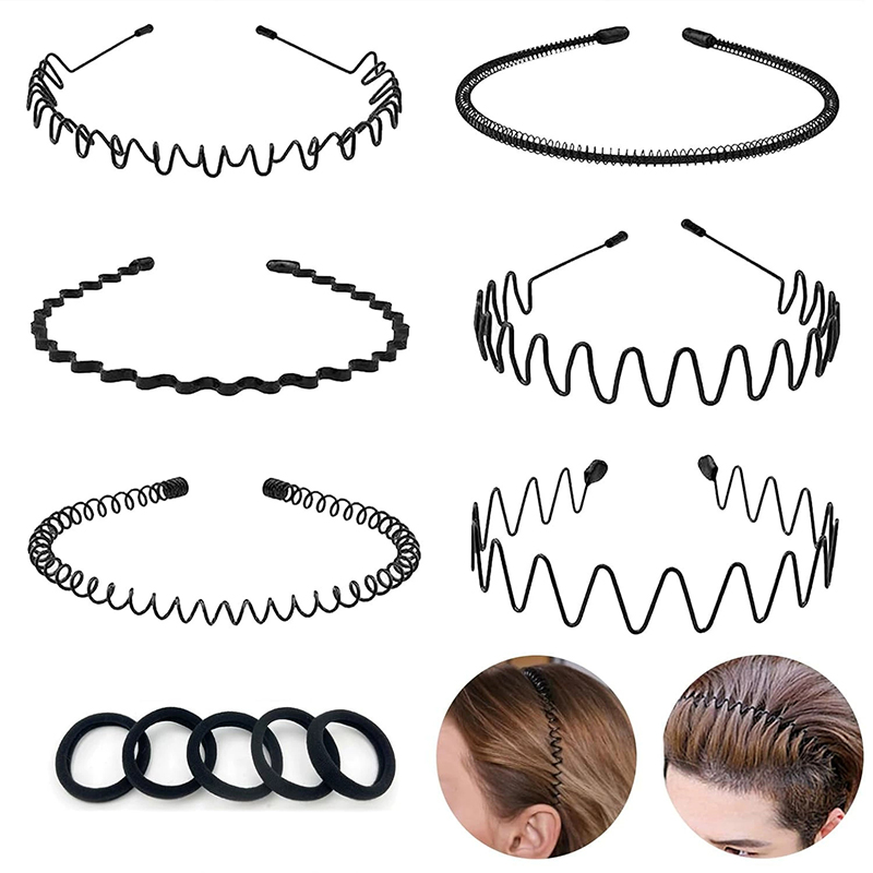 Unisex Metal Wavy Spring Hair  - Face Wash Mens reseña y precio