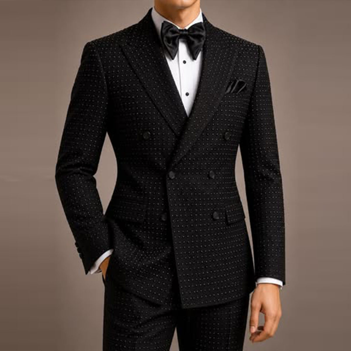 Customized Luxury Metal Embell - Men Grooming Outfit reseña y precio
