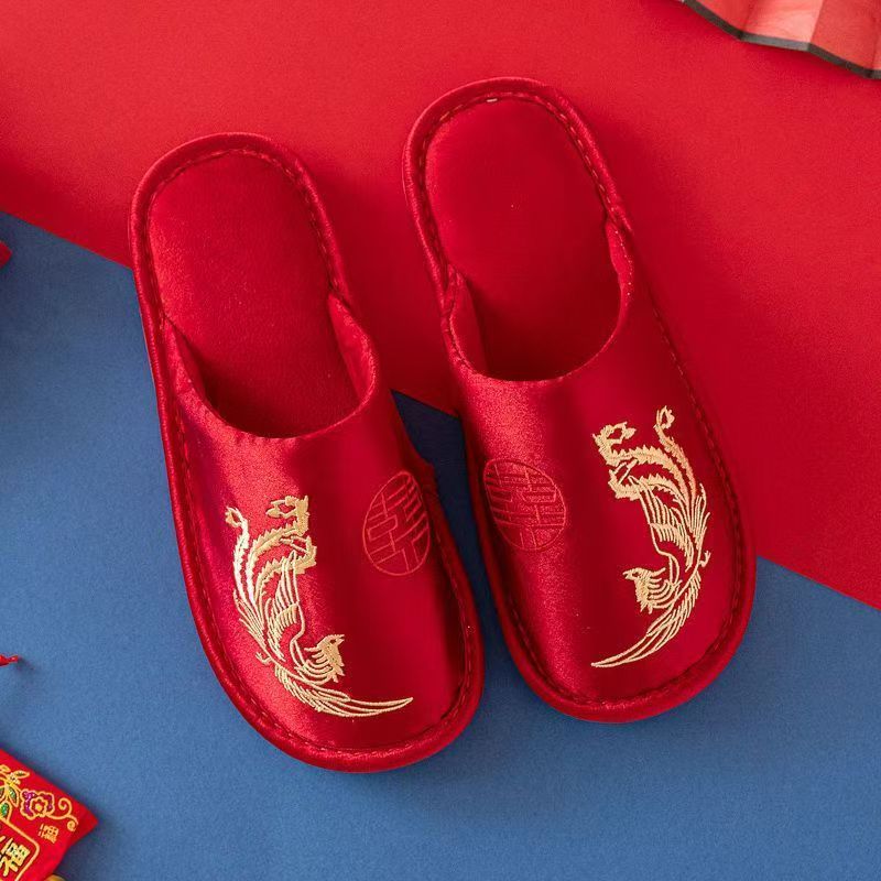 Men Silk Baotou Red Wedding Sl - Men Grooming Home reseña y precio