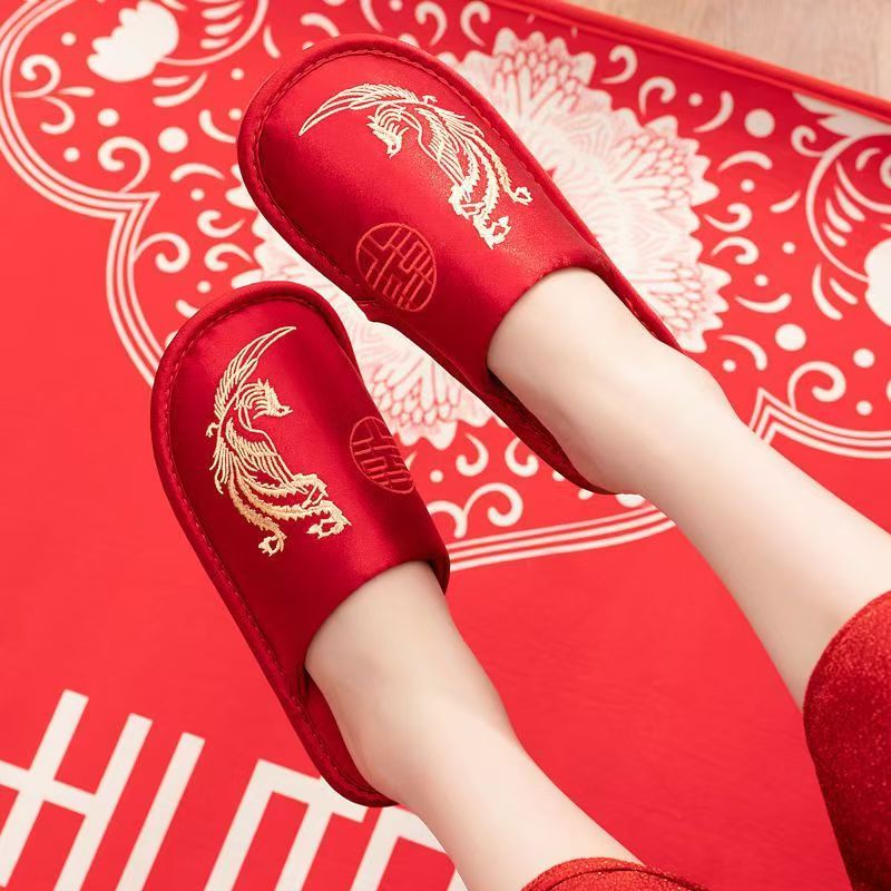 Men Silk Baotou Red Wedding Sl - Men Grooming Home reseña y precio