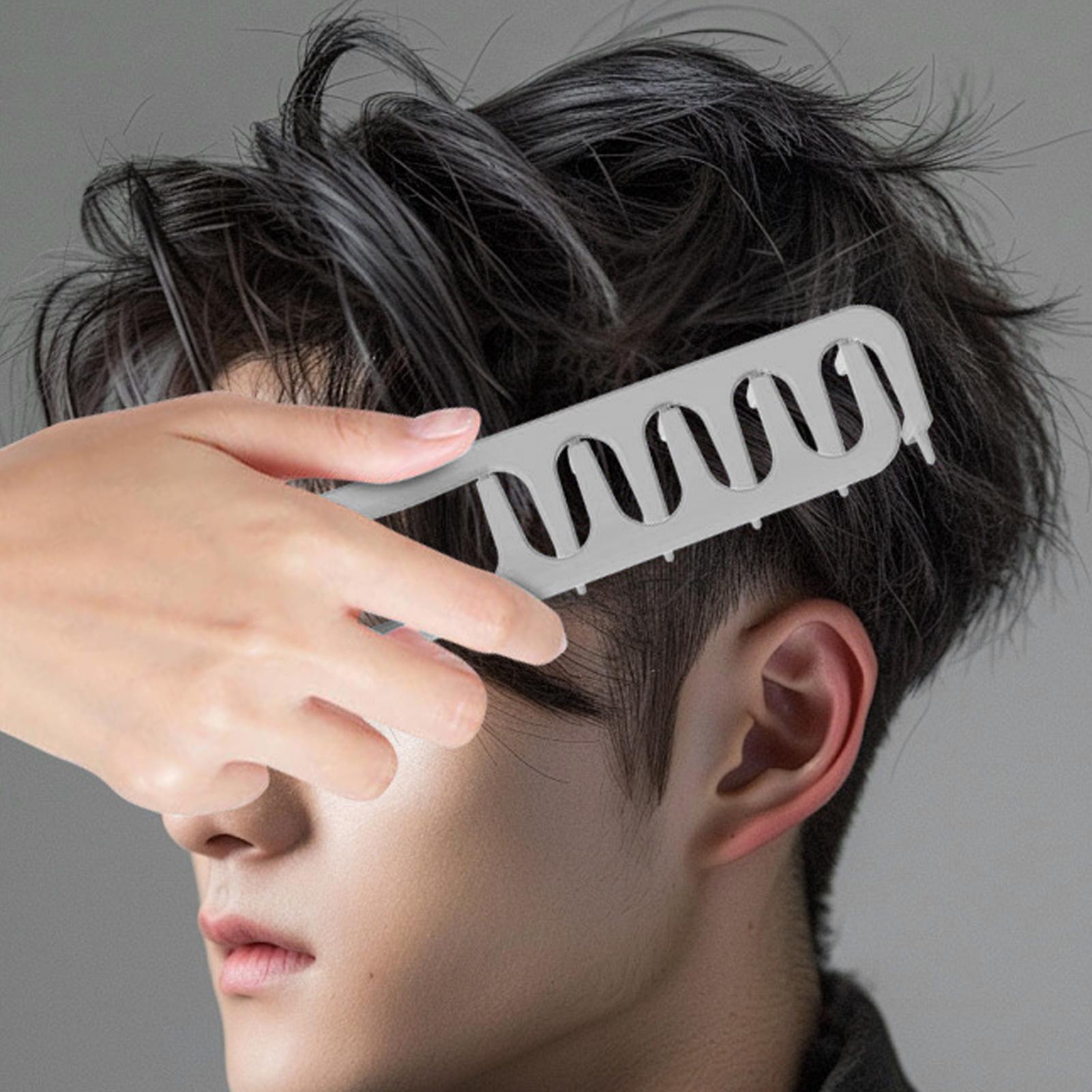 Wide Tooth Hair Comb Volumizin - Men Grooming Home reseña y precio