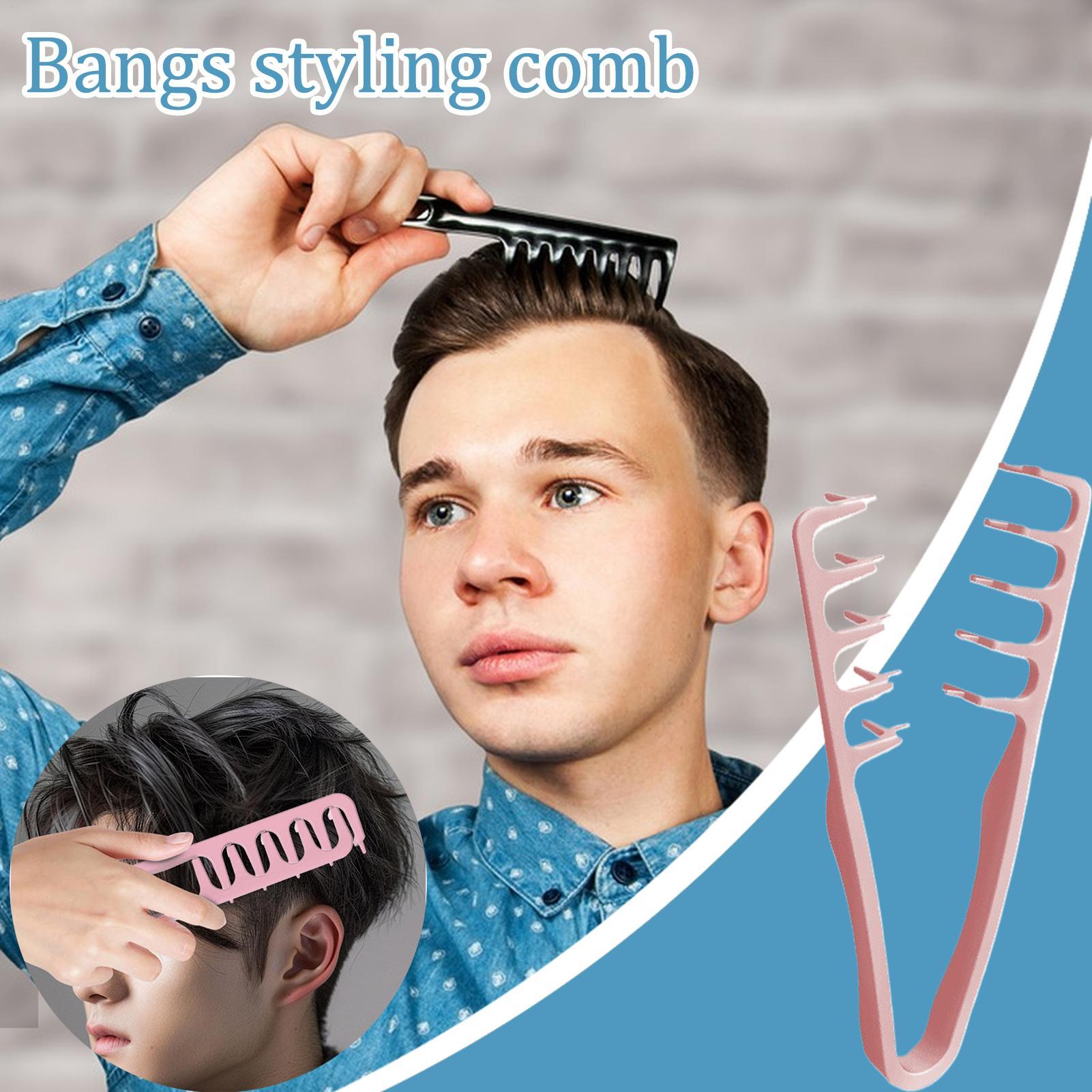Wide Tooth Hair Comb Volumizin - Men Grooming Home reseña y precio