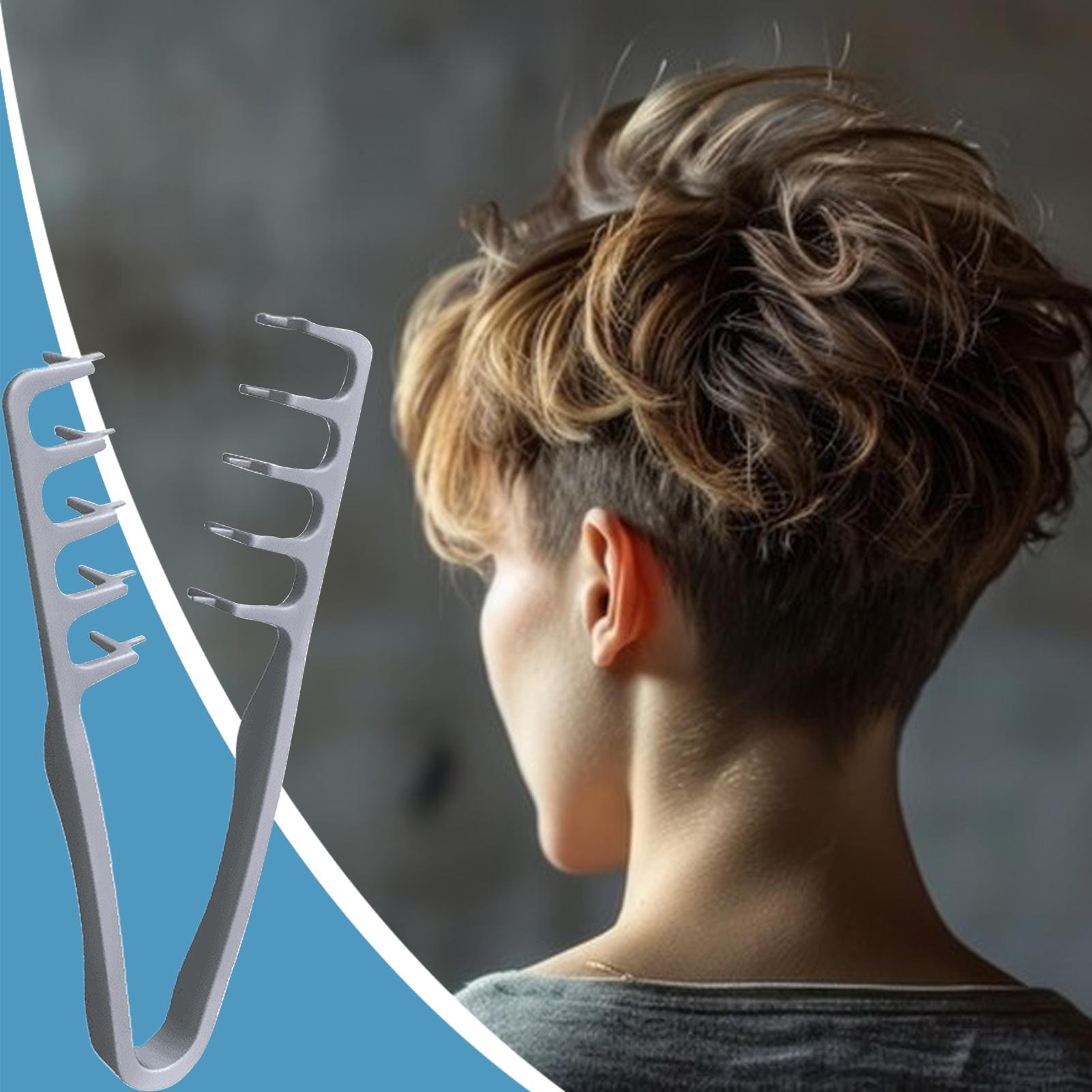 Wide Tooth Hair Comb Volumizin - Men Grooming Home reseña y precio