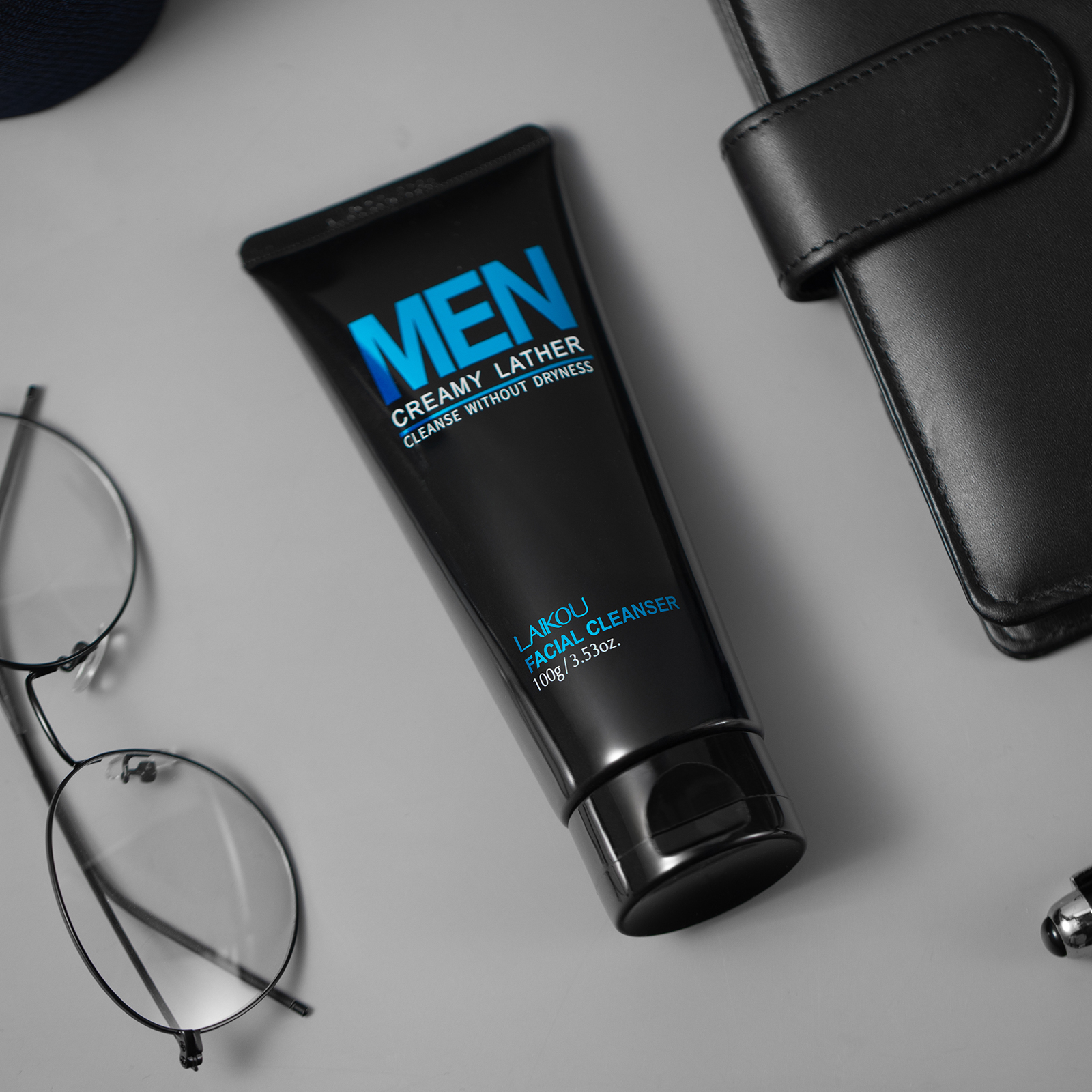 LAIKOU Men's Facial Cleanser 1 - Face Wash Mens reseña y precio