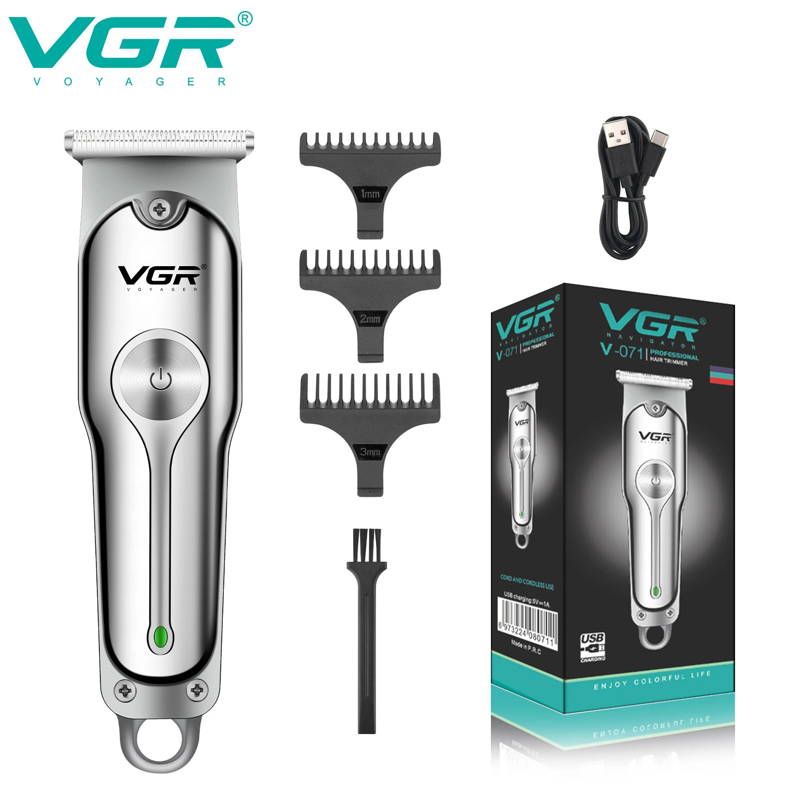 VGR Hair Trimmer Professional  - Men'S Face Grooming reseña y precio