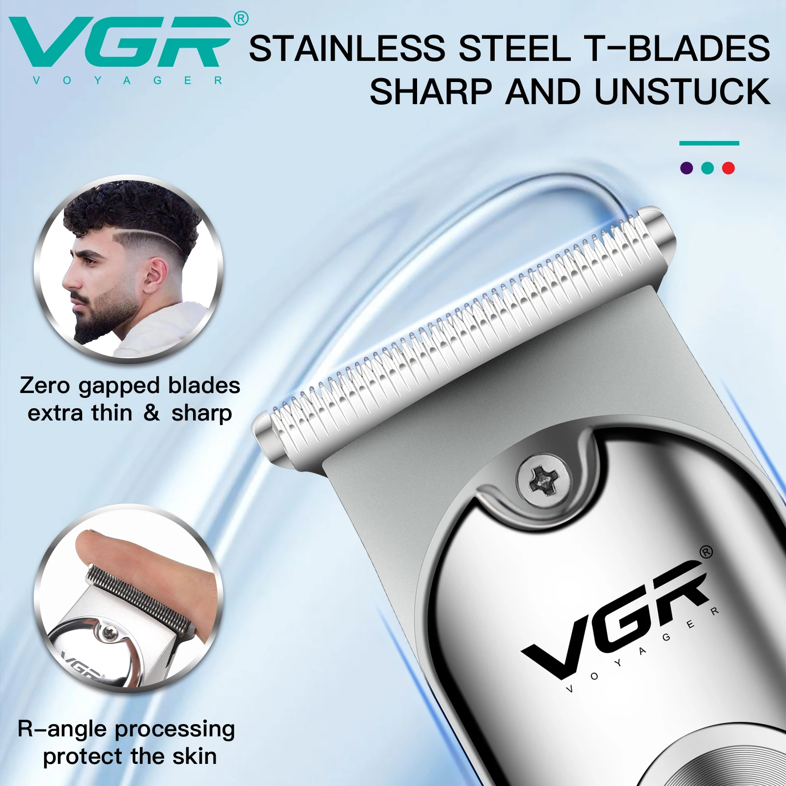 VGR Hair Trimmer Professional  - Men'S Face Grooming reseña y precio