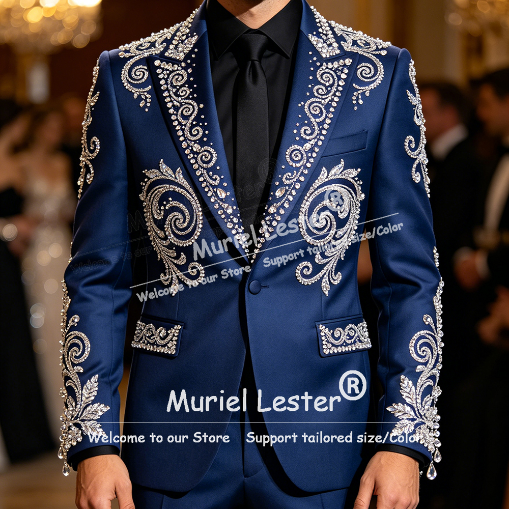 Glitter Jewelry Beading Suit M - Men Grooming Outfit reseña y precio