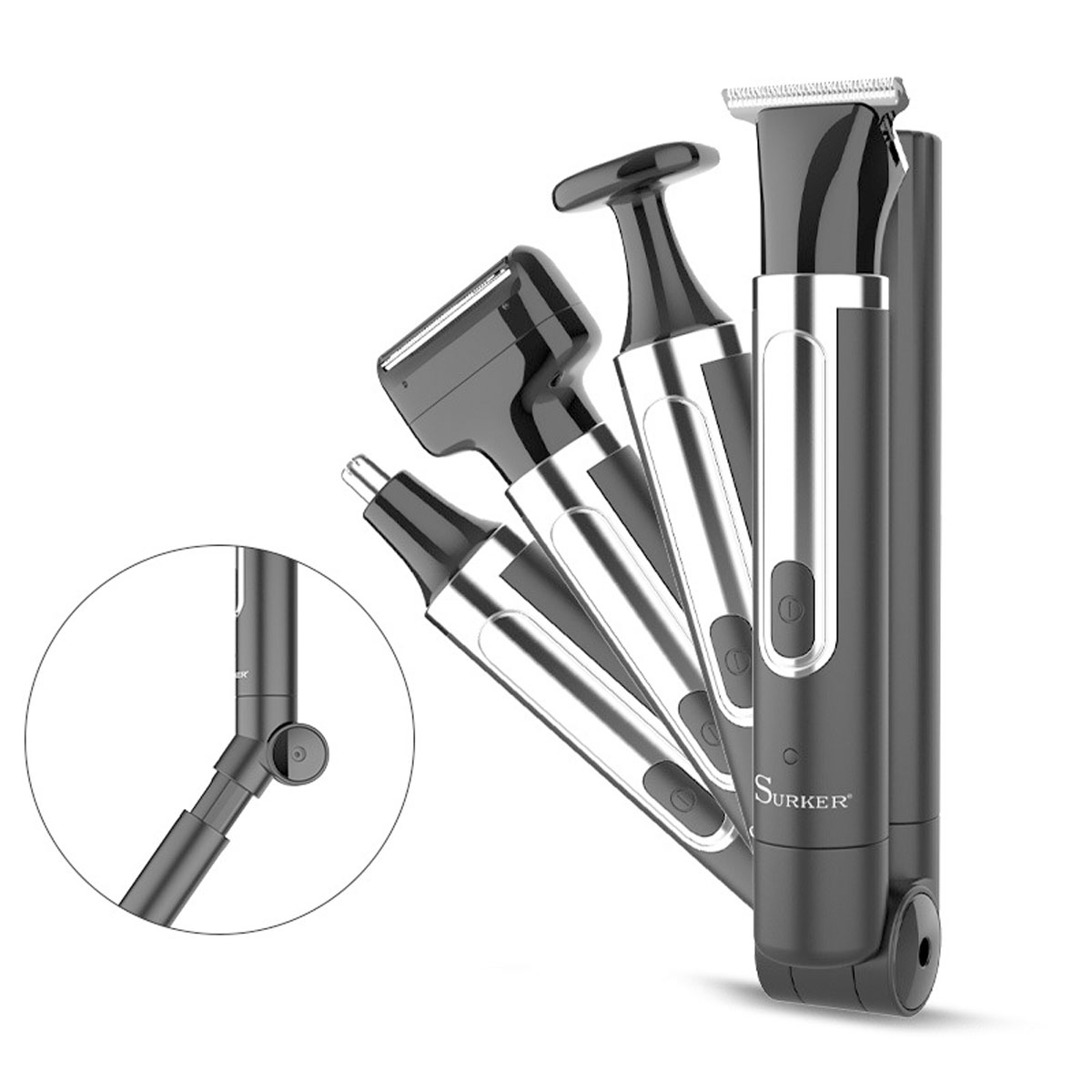 Surker 4-in-1 Shaver for Men G - Men'S Grooming Haircut reseña y precio
