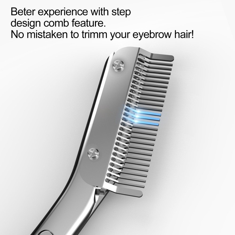 Stainless Steel Eyebrow Scisso - Men'S Grooming Makeup reseña y precio