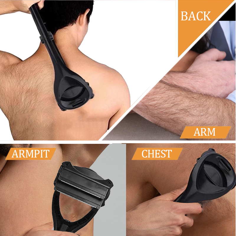 New Men's Painless Back Shaver - Men'S Face Grooming reseña y precio