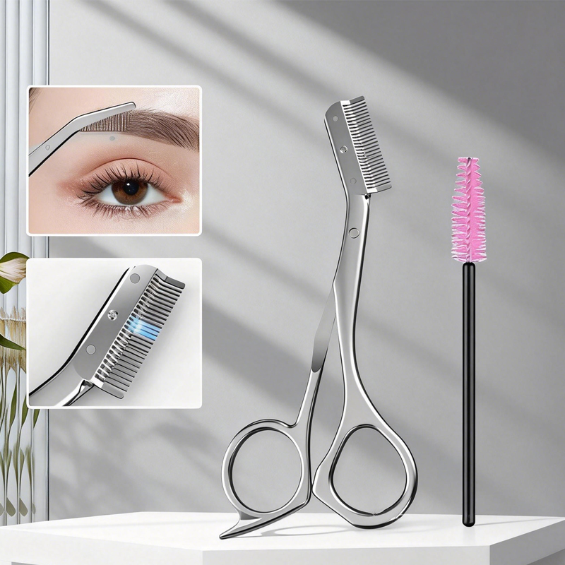 1 set of eyebrow grooming tool - Men'S Grooming Makeup reseña y precio