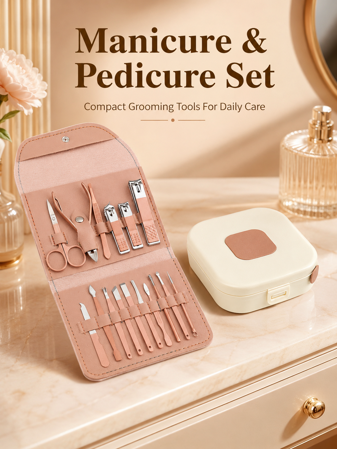 8/16-Piece Manicure Pedicure G - Men Grooming Home reseña y precio