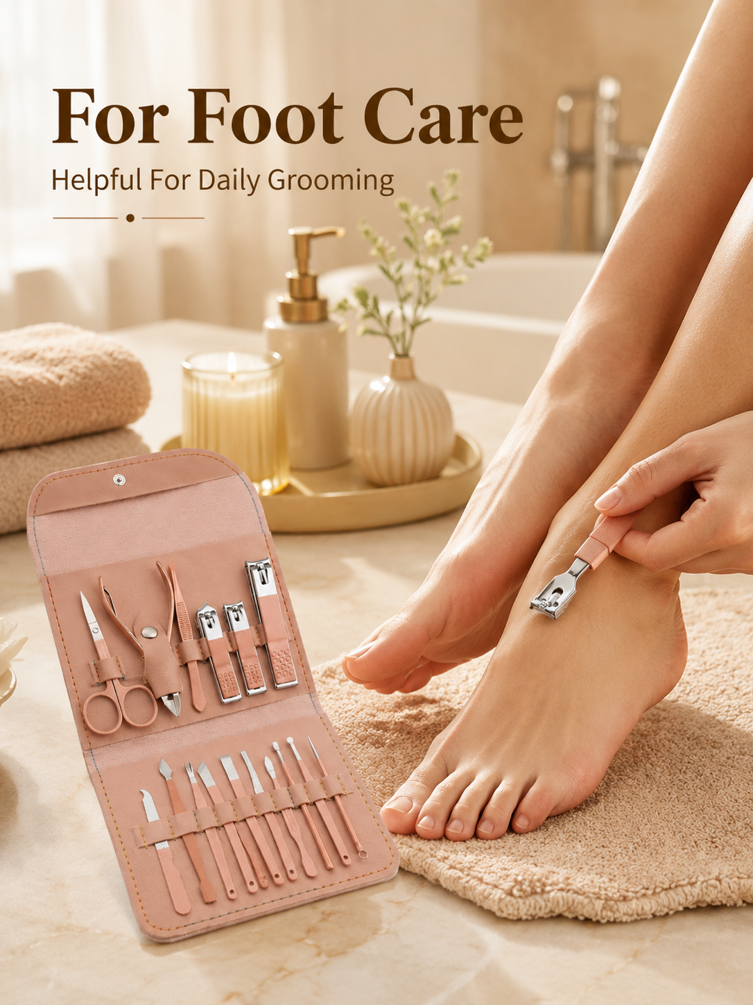 8/16-Piece Manicure Pedicure G - Men Grooming Home reseña y precio
